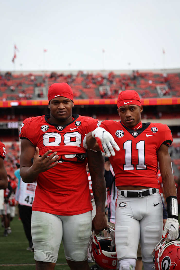 DT, Jalen Carter and WR, Arian Smith